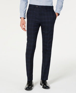 Calvin Klein - Men's Slim-Fit Wool Suit Separates Pants