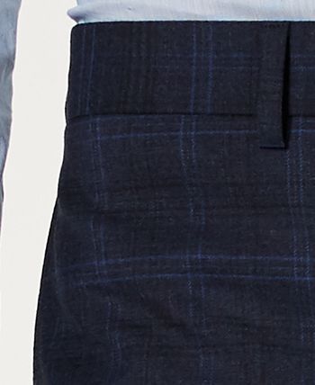 Calvin Klein - Men's Slim-Fit Wool Suit Separates Pants