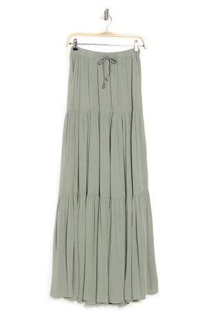 SPLENDID Jessie Maxi Skirt, Alternate, color, SOFT OLIVE