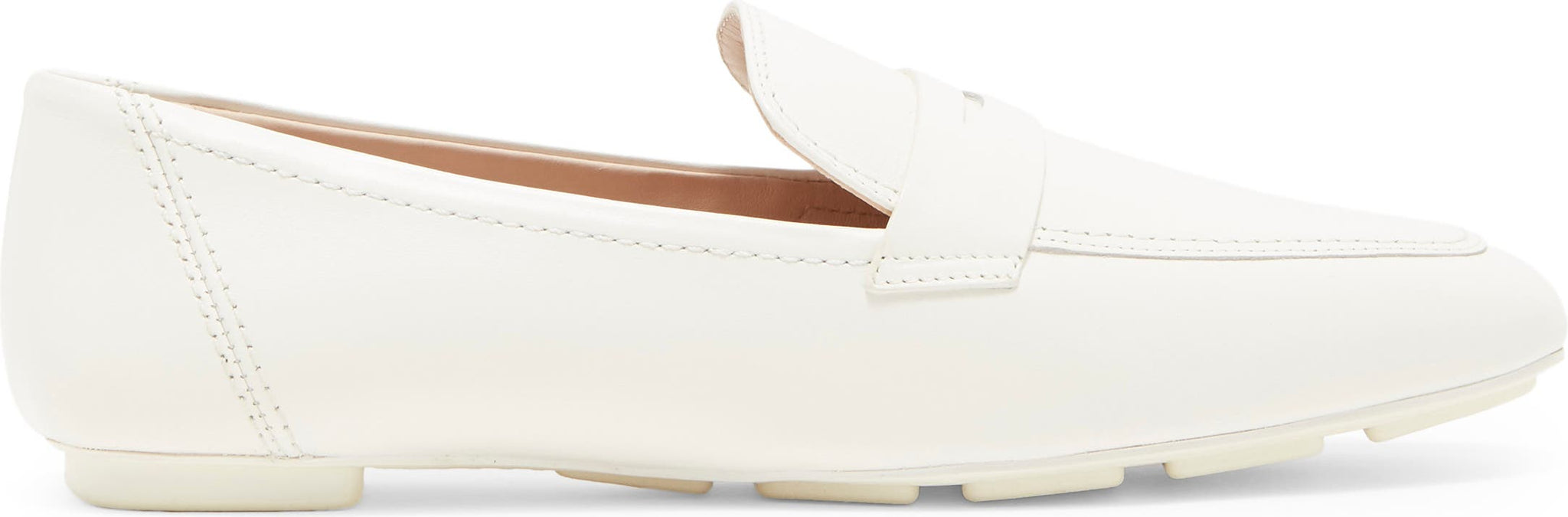 STUART WEITZMAN Jet Penny Loafer, Alternate, color, CREAM.