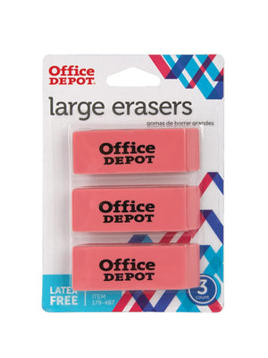 Office Depot® Brand Beveled Erasers, Pink, Pack Of 3 Erasers
				
		        		












	
			
				
				 
					Item # 
					
						
							
							
								179487