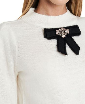 CeCe - Bow-Detail Sweater