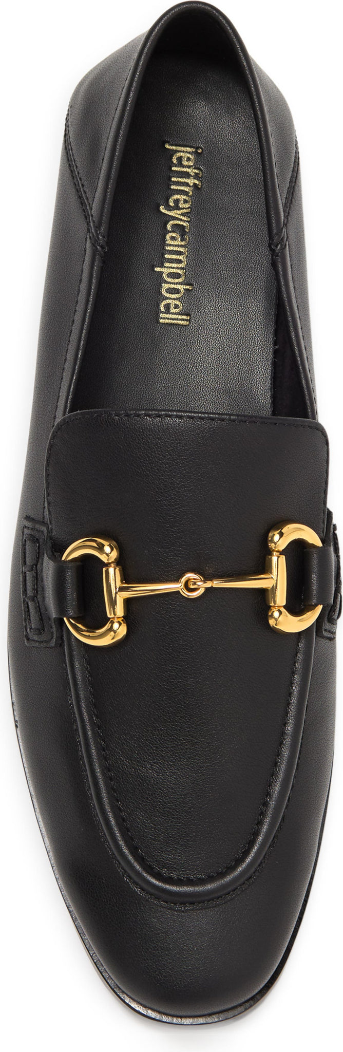 JEFFREY CAMPBELL Addie Bit Loafer, Main, color, BLACK