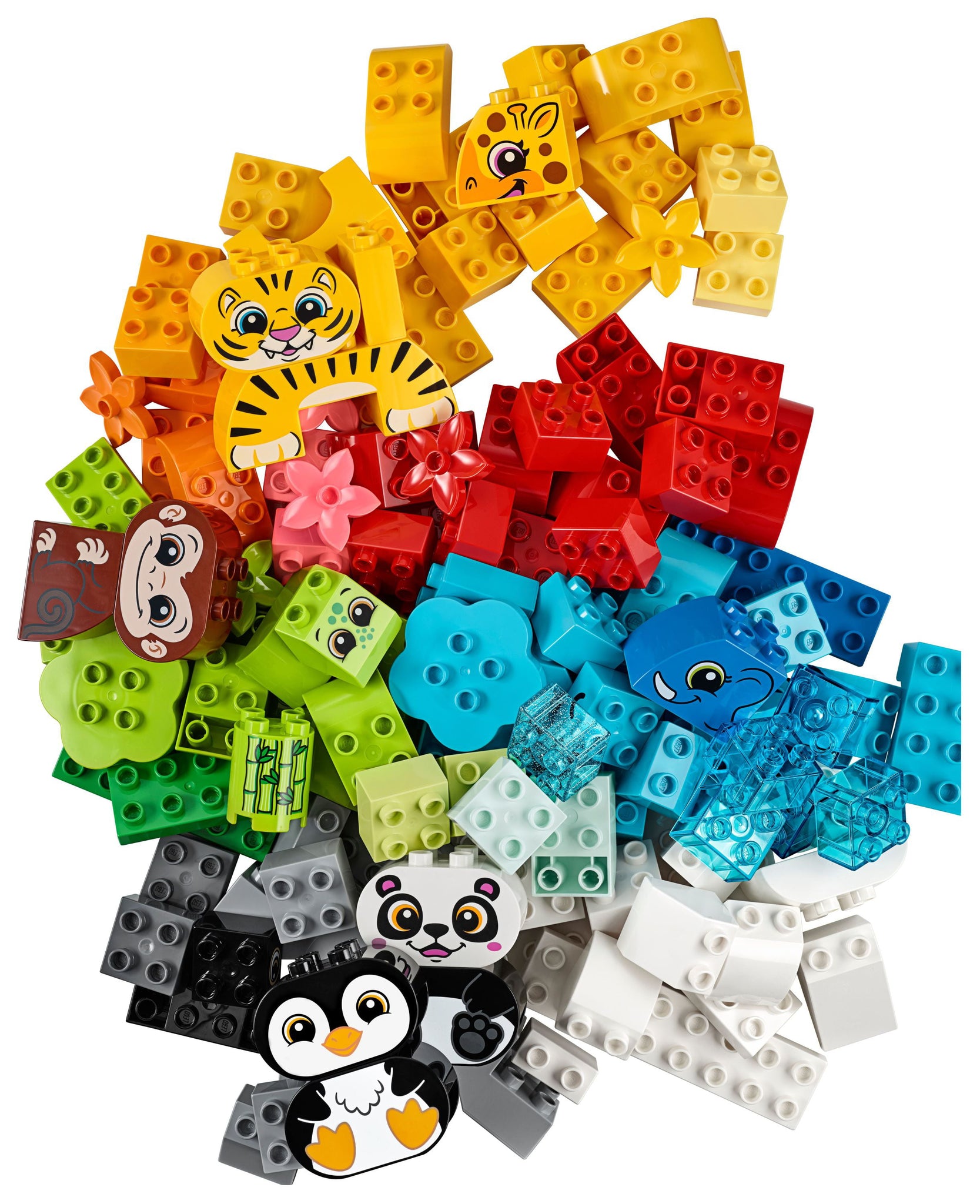 image 2 of LEGO DUPLO Classic Creative Animals 10934 Building Toy Set (175 Pieces)