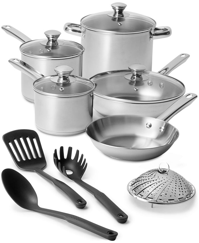 Tools of the Trade - Stainless Steel 13-Pc. Cookware Set