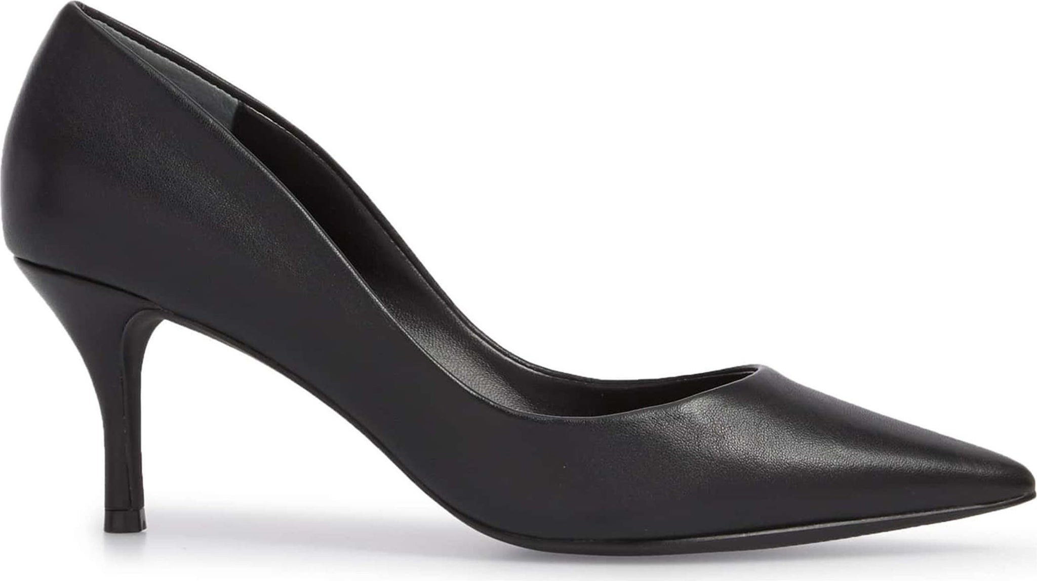 CHARLES DAVID Angelica Pointed Toe Pump, Alternate, color, BLACK-SM