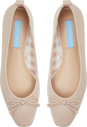 DRAPER JAMES Taylor Flat, Alternate, color, BEIGE