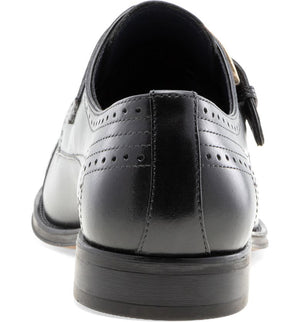 JUMP NEW YORK Mcarthy Monk Strap Leather Shoe (Men)