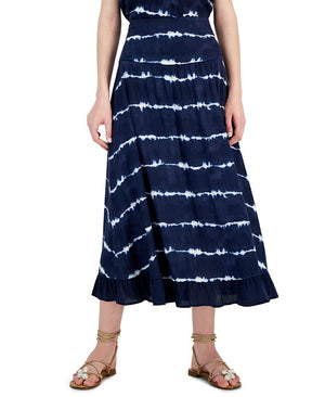 INC International Concepts - Women's Tie-Dye Midi Skirt