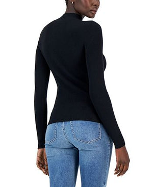 INC International Concepts - Mock Neck Ribbed Sweater