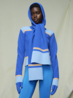 Knitted V-Neck Long-Sleeve Sweater (MARNI)