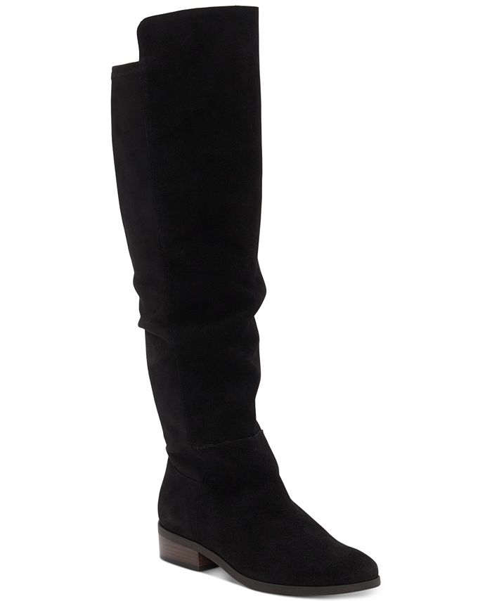 Lucky Brand - Women's Calypso Wide-Calf Crop Over-The-Knee Boots