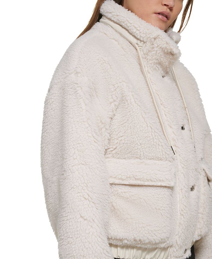 Calvin Klein Jeans - Women's Oversized Sherpa Jacket