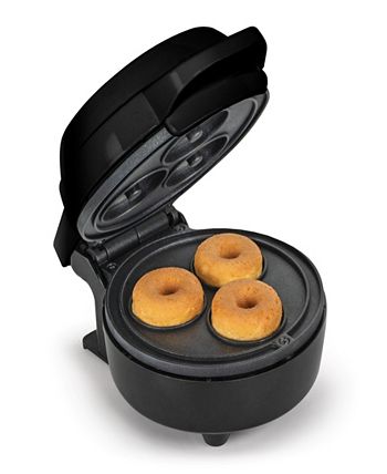 Bella - Nonstick Compact Mini Donut Baker - Black
