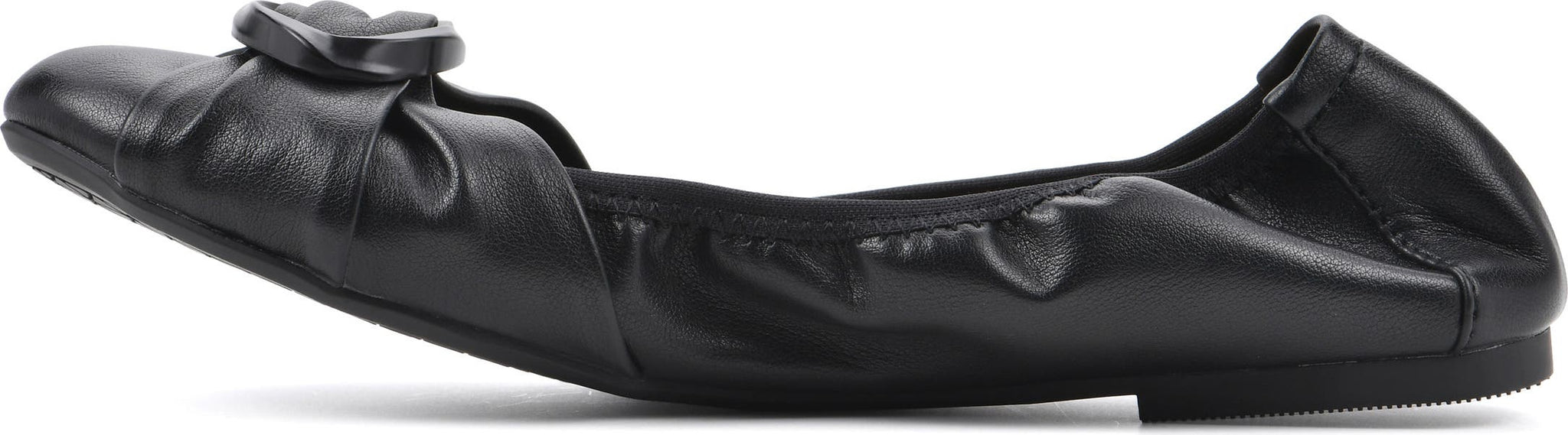 WHITE MOUNTAIN FOOTWEAR Santi Ballet Flat, Alternate, color, BLACK/ SMOOTH