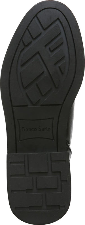 FRANCO SARTO Beam Leather Bootie, Alternate, color, BLACK