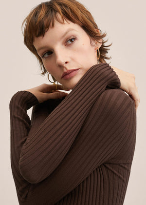 Ribbed knit sweater - Details of the article 2