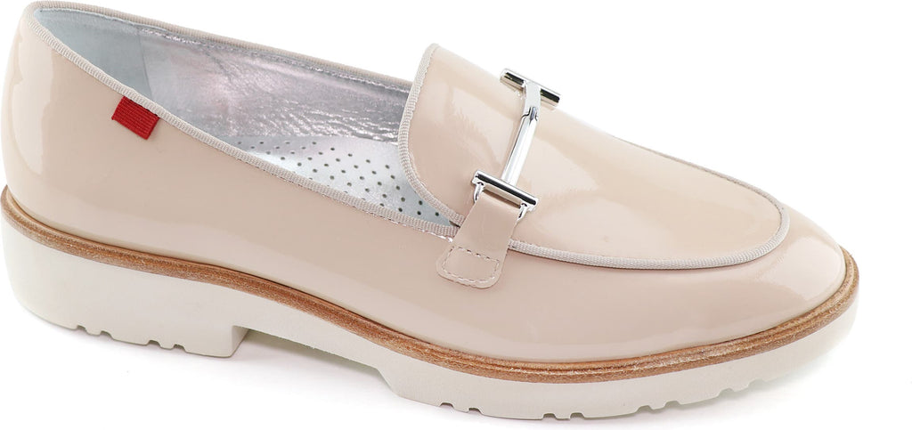 MARC JOSEPH NEW YORK Anchor Place Loafer, Main, color, NUDE SOFT PATENT LEATHER