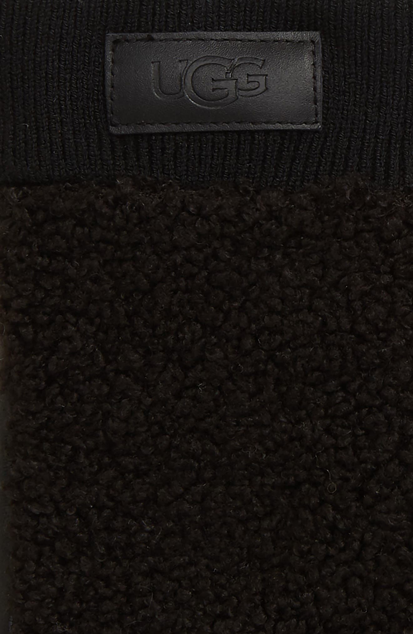 UGG<SUP>®</SUP> Touchscreen Compatible Gloves, Alternate, color, BLACK
