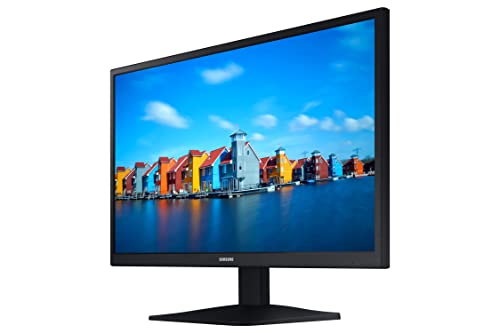 SAMSUNG S33A Series 22-Inch FHD 1080p Computer Monitor, HDMI, VA Panel, Wideview Screen, Eye Saver /Game Mode (LS22A338NHNXZA), Black