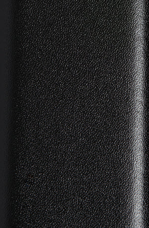 BOSS Udo Leather Belt, Alternate, color, BLACK
