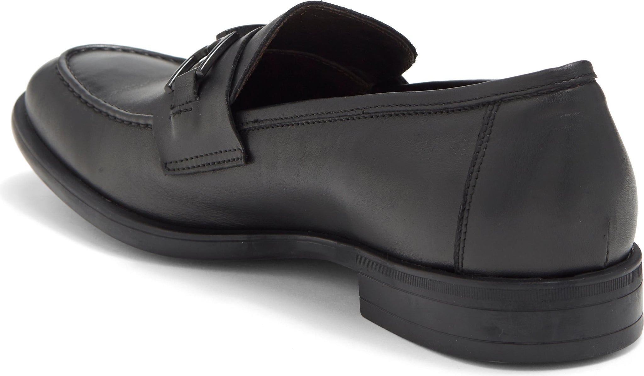 BRUNO MAGLI Rego Bit Loafer, Alternate, color, BLACK