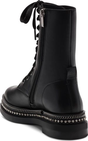 VINCE CAMUTO Branda Combat Boot, Alternate, color, BLACK LEATHER