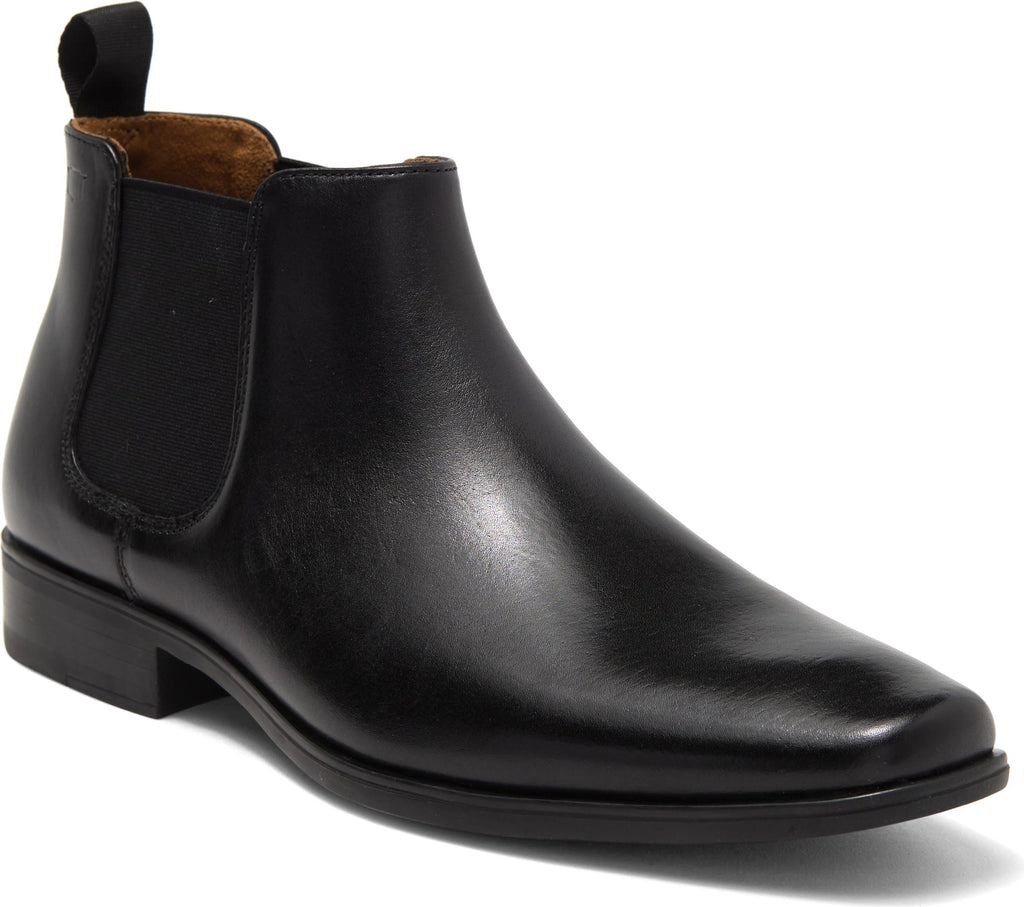 Florsheim Jackson Plain Toe Boot, Main, color, BLACK