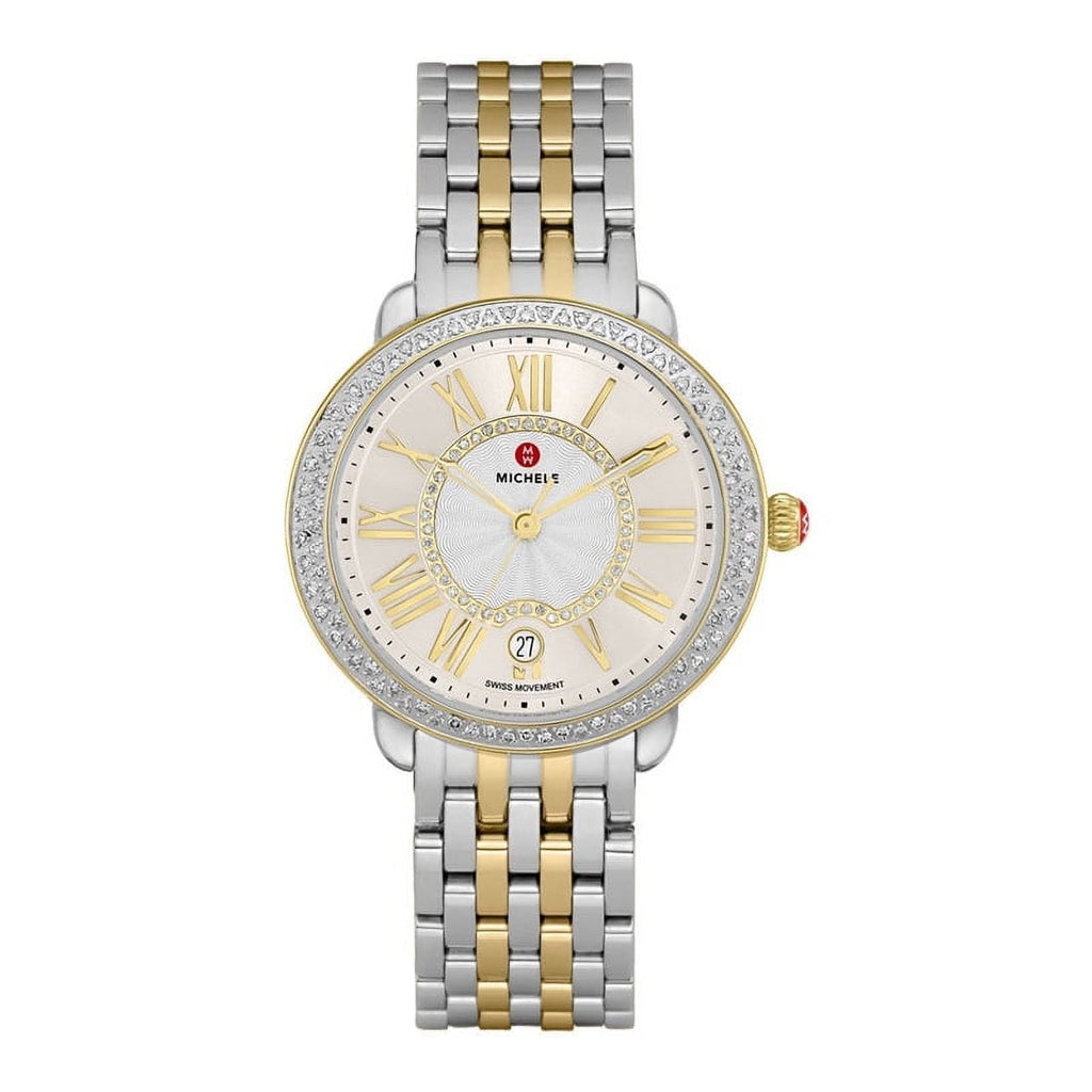 36mm Ladies Serein Mid Two Tone Diamond Watch - (18k Gold) - image 1 of 3