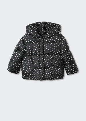 Printed quilted coat - General plane
