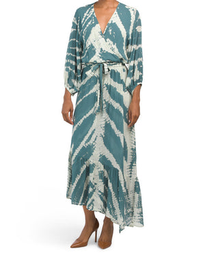 Jillian Faux Wrap Dress