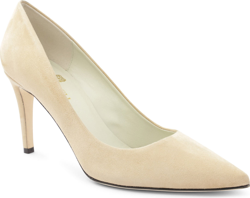 BRUNO MAGLI Telma Pointed Toe Pump, Main, color, NOCE SUEDE