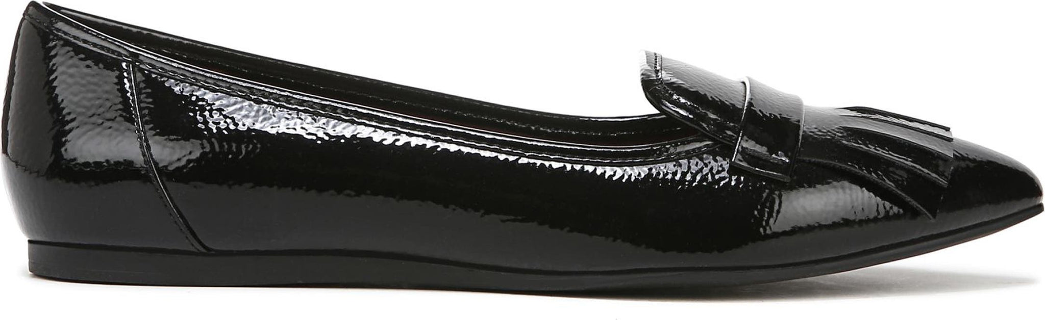 FRANCO SARTO Hesma Pointed Toe Flat, Alternate, color, BLACK
