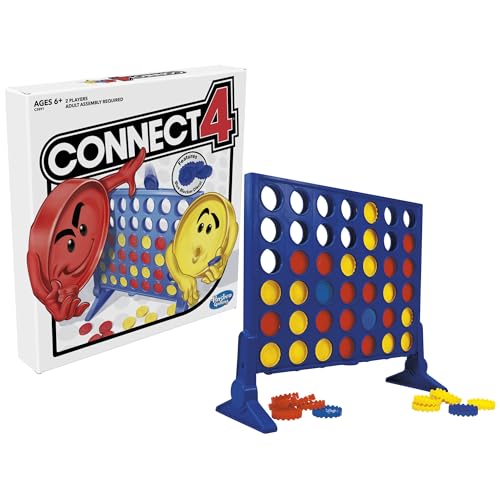 Connect 4 Strategy Board Game for Ages 6 and Up (Amazon Exclusive)