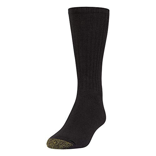 GOLDTOE Men's Harrington Crew Socks, Multipairs