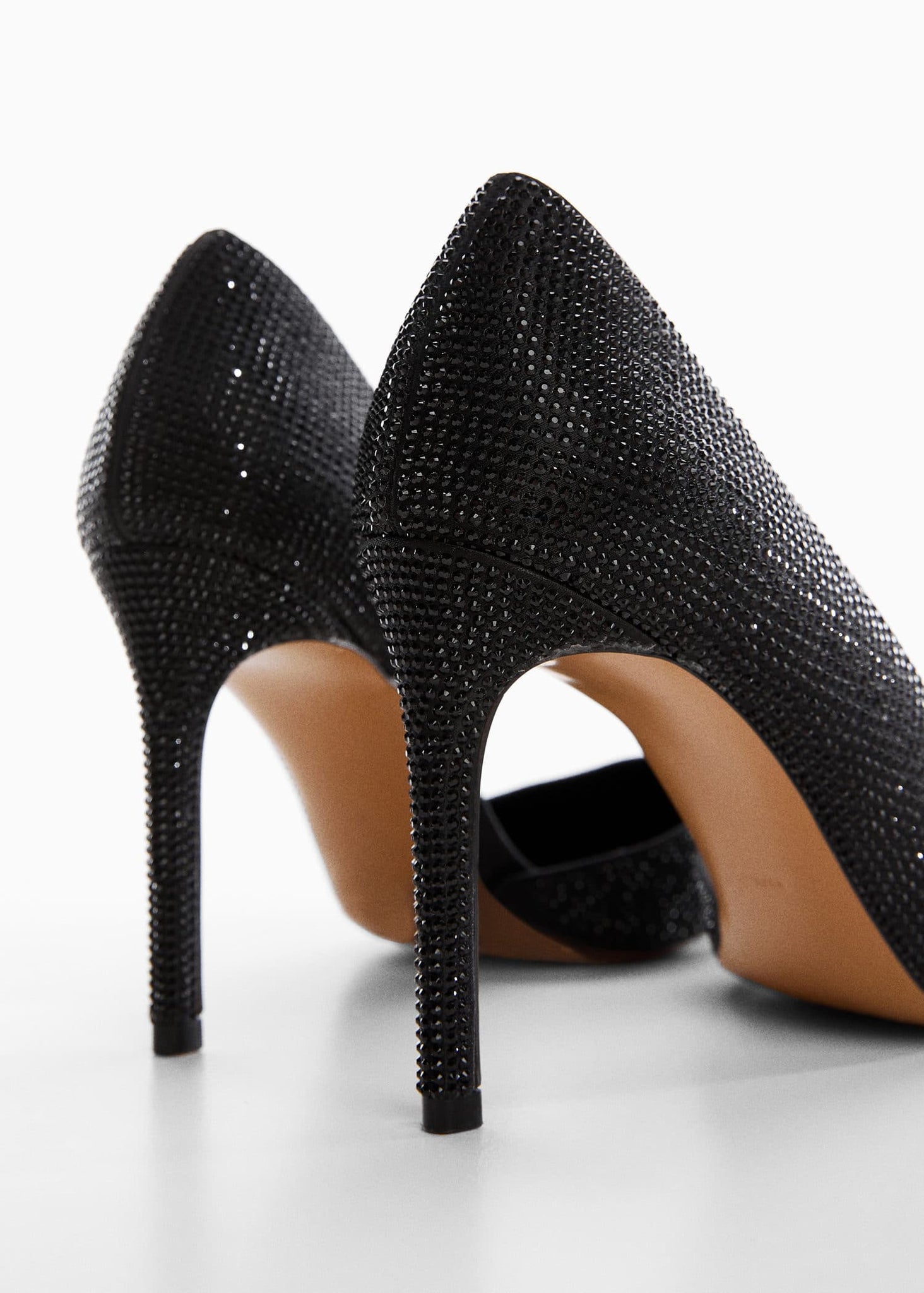 Rhinestone heel shoes - Details of the article 2