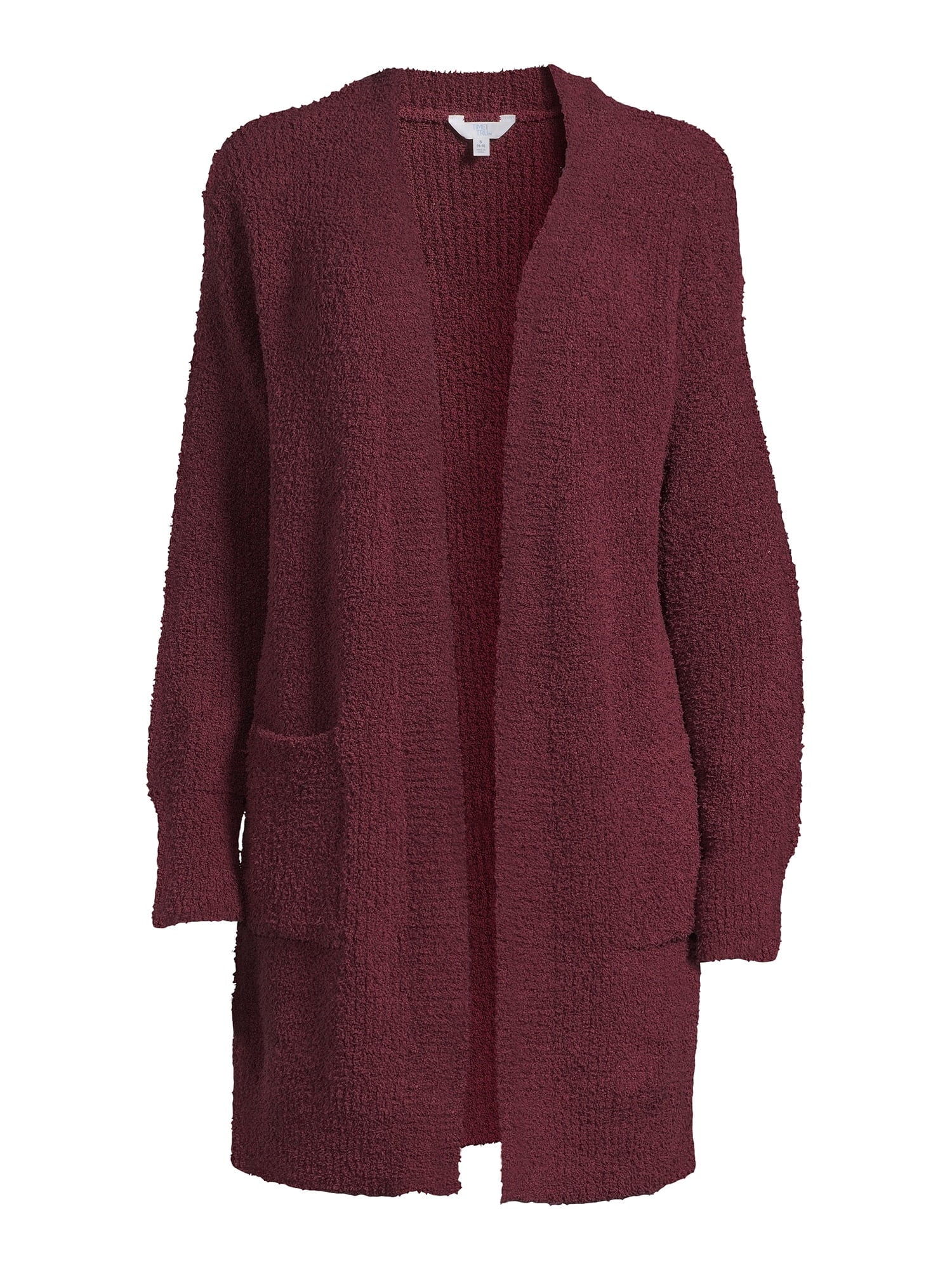 Time and Tru Women's Duster Cardigan Sweater, Midweight, Sizes XS-XXXL - image 2 of 5