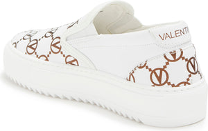 VALENTINO BY MARIO VALENTINO Regina Leather Platform Slip-On Sneaker, Alternate, color, WHITE