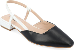 JOURNEE COLLECTION Paislee Slingback Pump, Main, color, BLACK