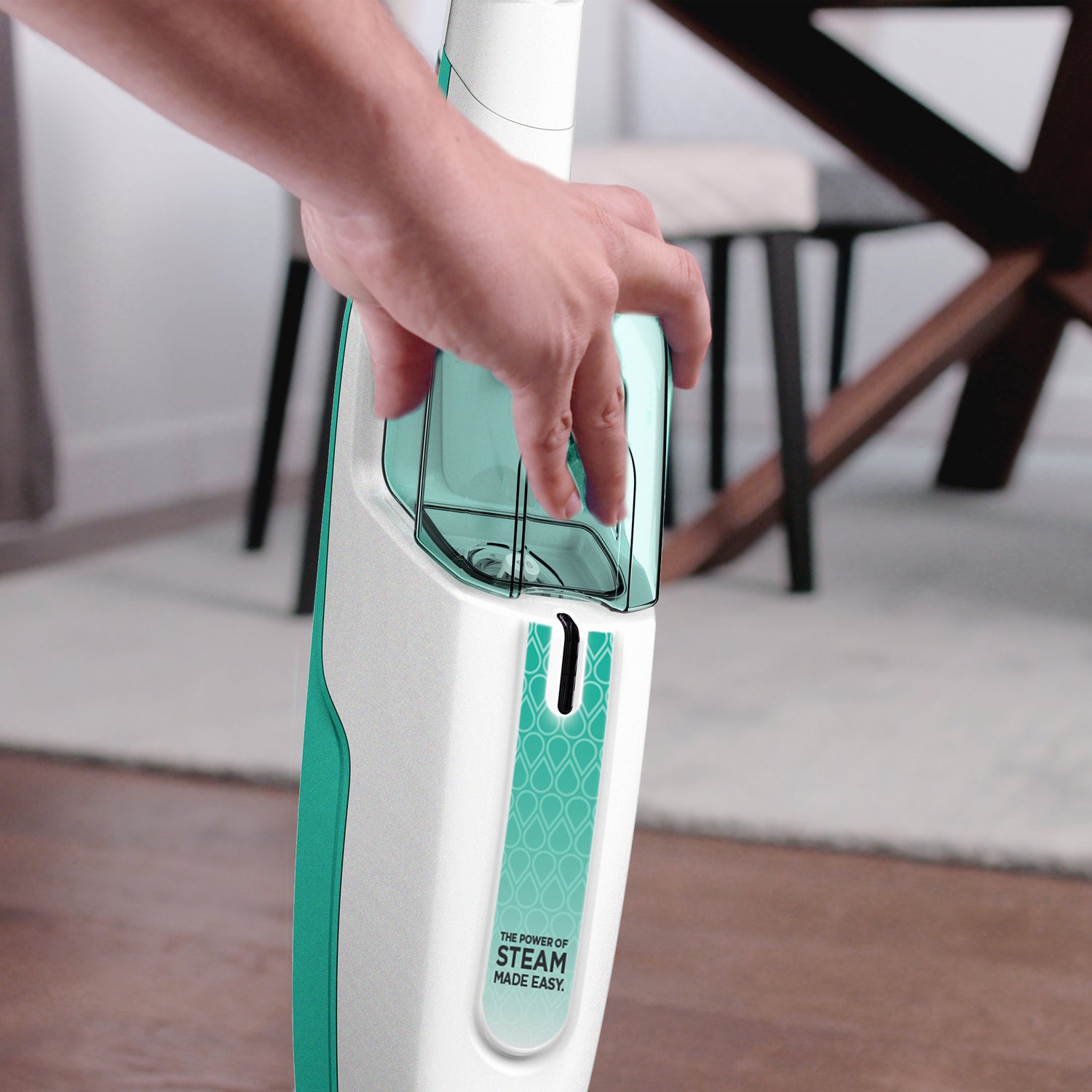 image 4 of Shark® Steam Mop Hard Floor Cleaner With XL Removable Water Tank S1000WM