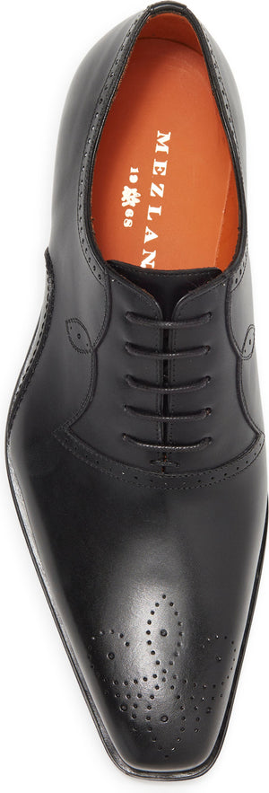 MEZLAN Munster Oxford, Alternate, color, BLACK