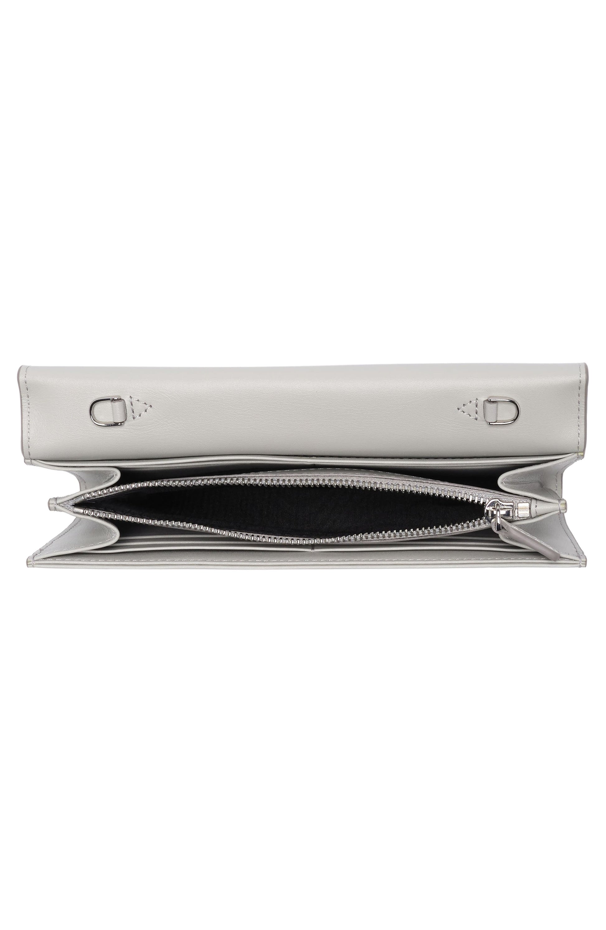 MCM Travia Visetos Wallet on a Chain, Alternate, color, SILVER