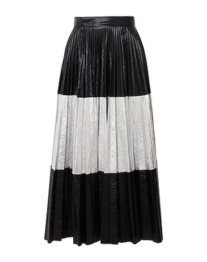 CHRISTOPHER KANE Maxi Skirts Silver 60% Nylon, 40% Polyester