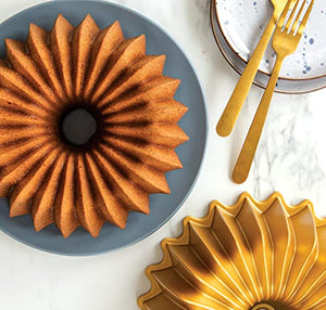 Nordic Ware Brilliance Bundt Pan Gold