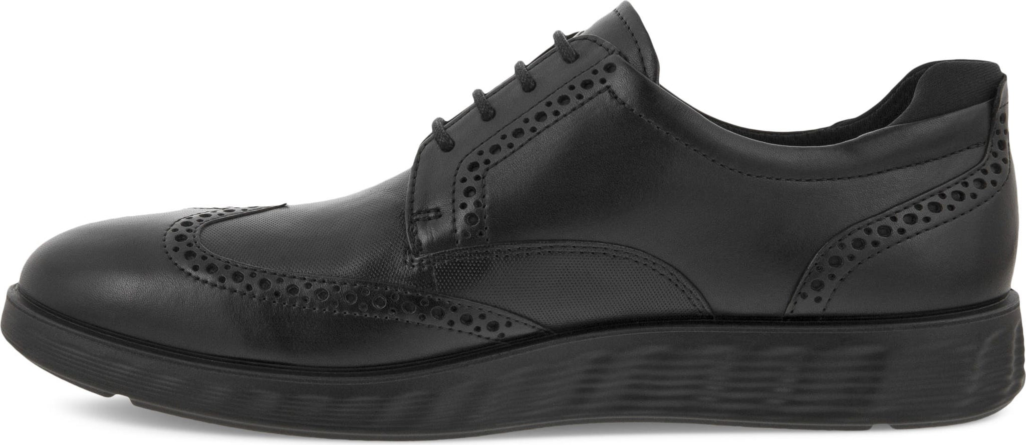 ECCO S. Lite Hybrid Brogue Derby, Alternate, color, Black