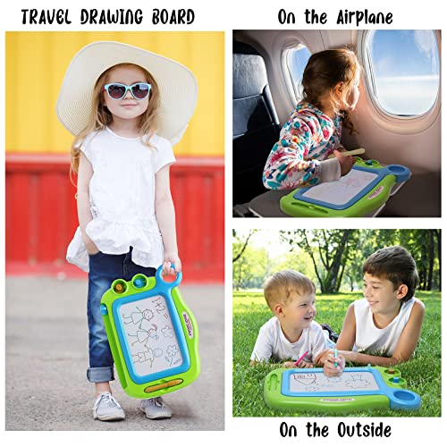 Magnetic Drawing Board for Kids Age 1-4 - Erasable Doodle Board Toddler Toy, Easter Gift