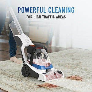 Hoover PowerDash Pet Compact Carpet Cleaner, Shampooer Machine, Lightweight, FH50700, Blue