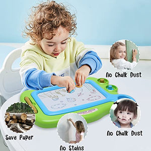 Magnetic Drawing Board for Kids Age 1-4 - Erasable Doodle Board Toddler Toy, Easter Gift