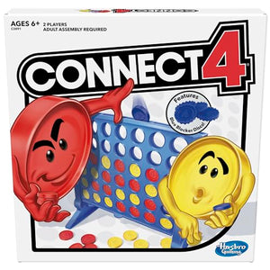 Connect 4 Strategy Board Game for Ages 6 and Up (Amazon Exclusive)