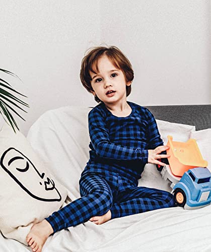 AVAUMA Baby Boys Girls Pajama Set 6M-7T Kids Cute Toddler Snug fit Christmas Pattern Design Pjs Cotton Sleepwear